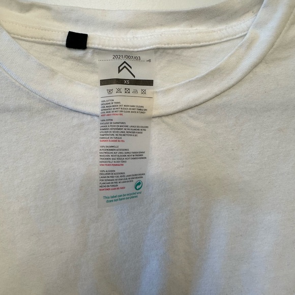 Oner Active Classic Adjustable Tee in White size XS - Picture 4 of 6